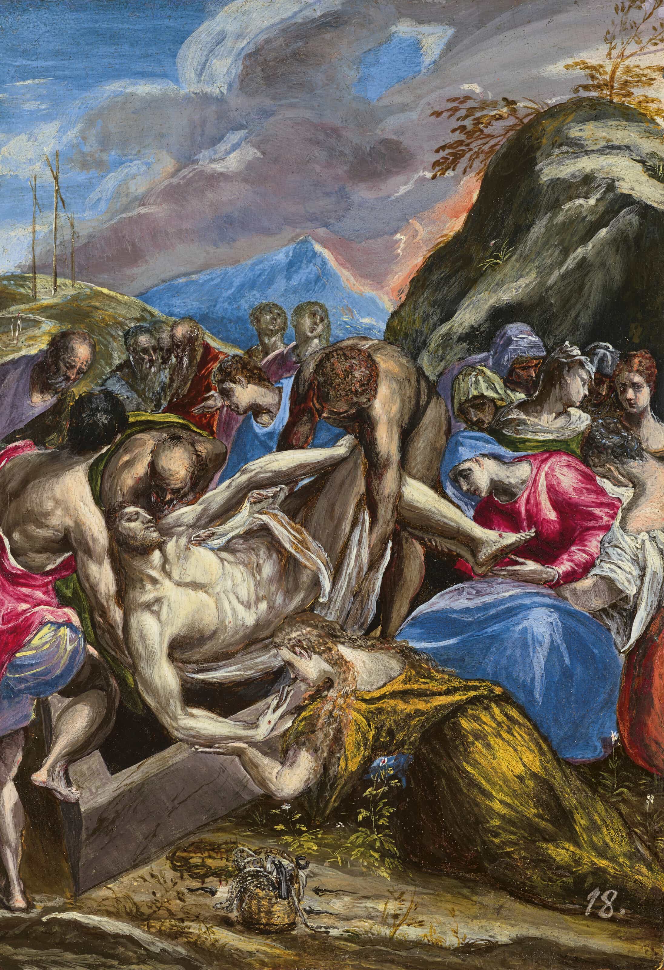 The Entombment of Christ by El Greco
