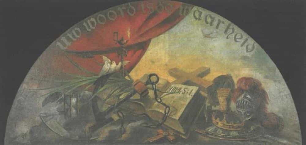 Thy Word Is the Truth by Piet Mondrian