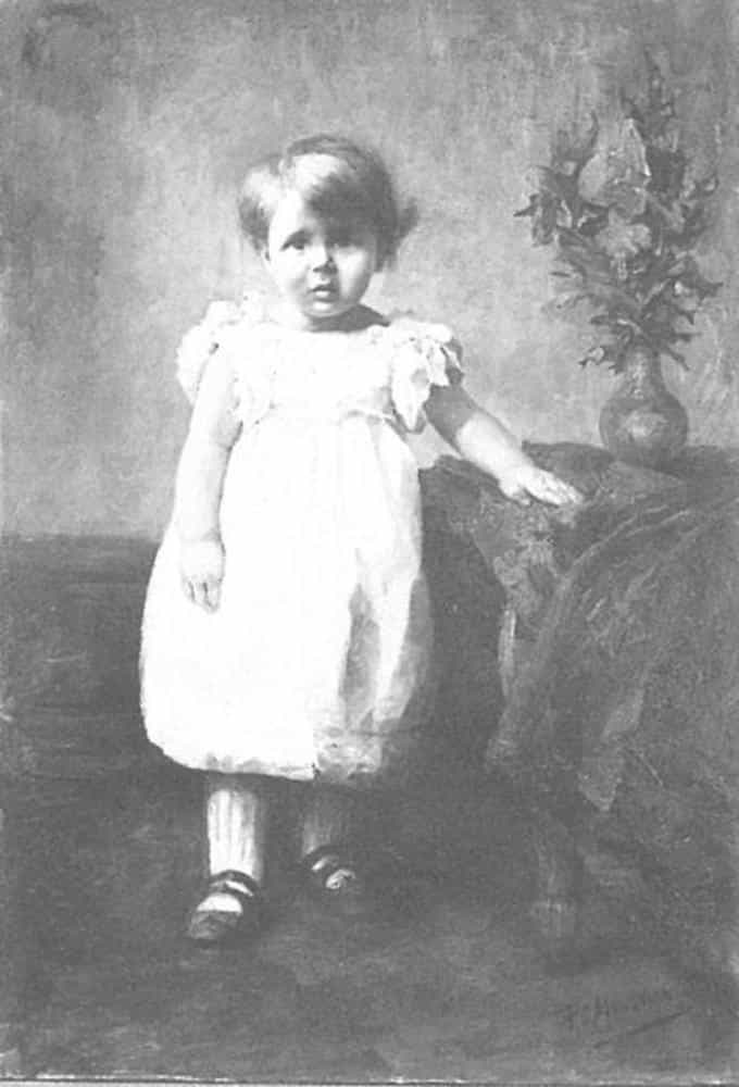 Portrait of Dorothy Gretchen Biersteker (1891–1978) by Piet Mondrian