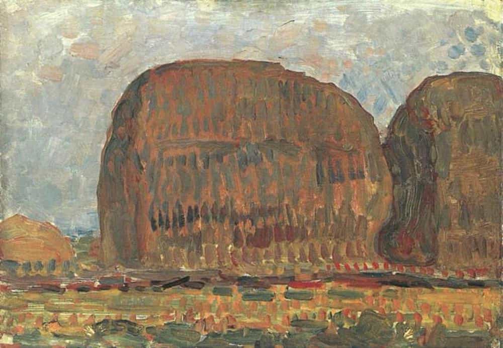 Haystacks II by Piet Mondrian