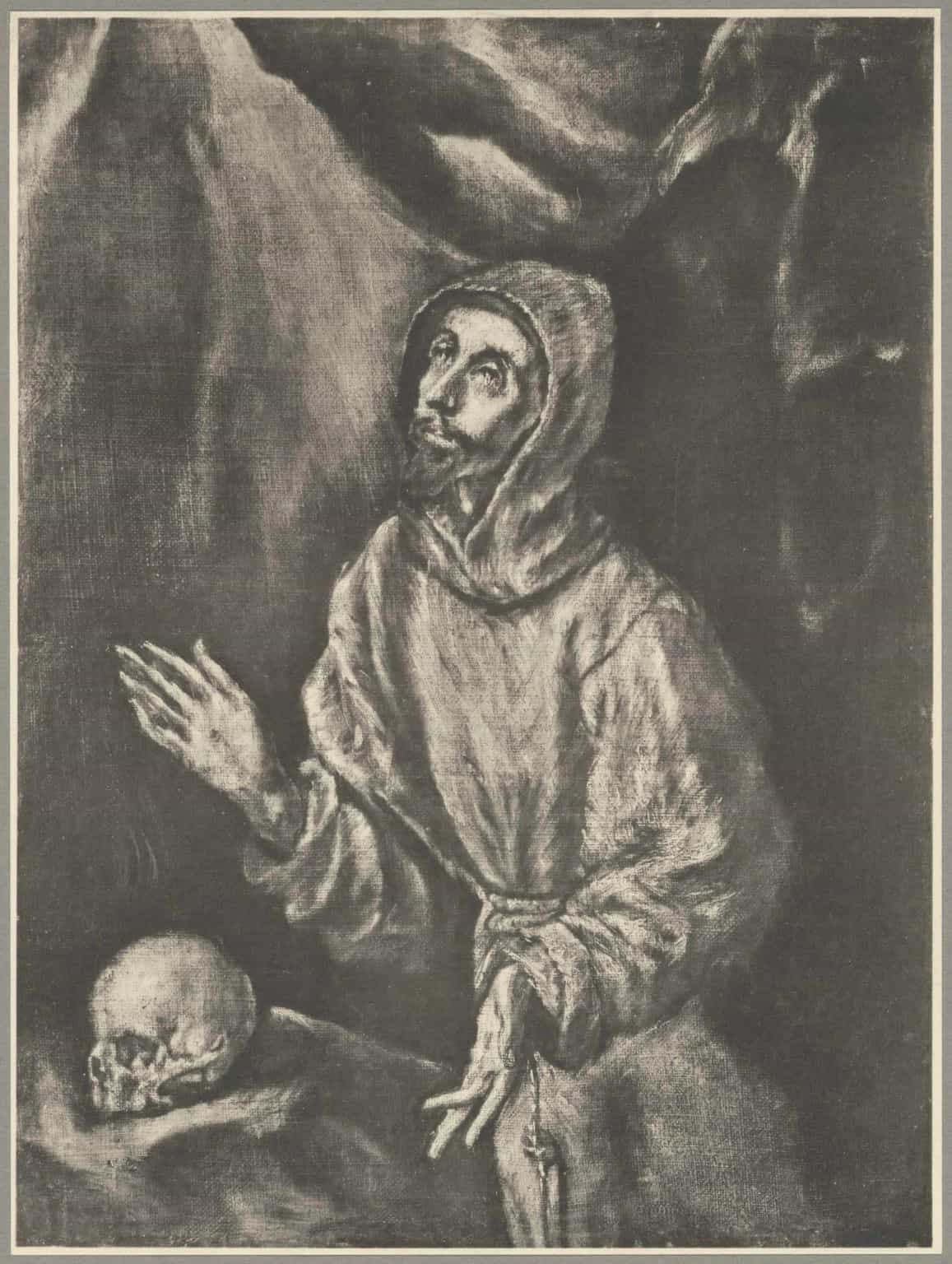 Saint Francis Receiving the Stigmata by El Greco