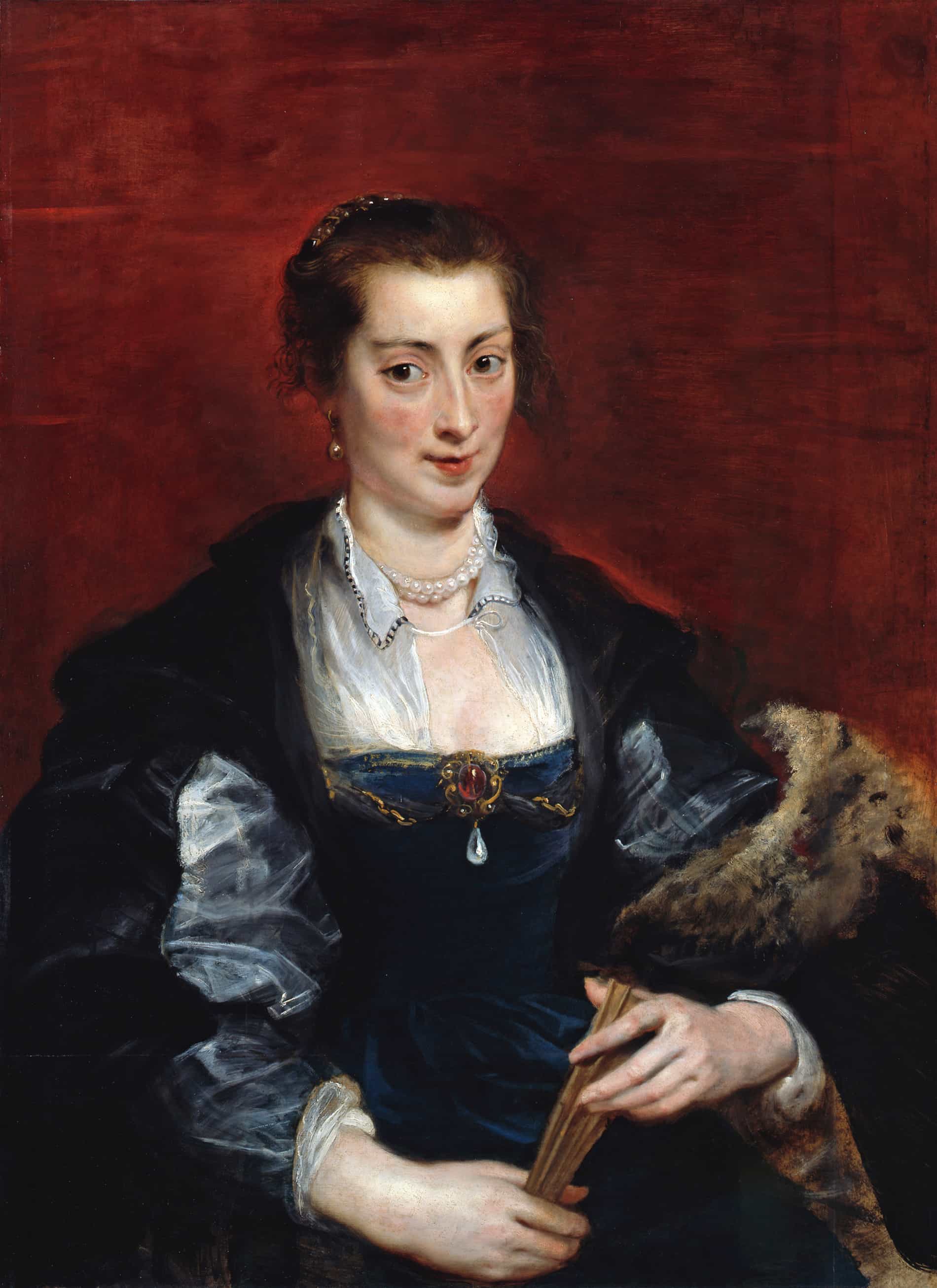 Portrait of a Woman (traditionally identified as Isabella Brant) by Peter Paul Rubens