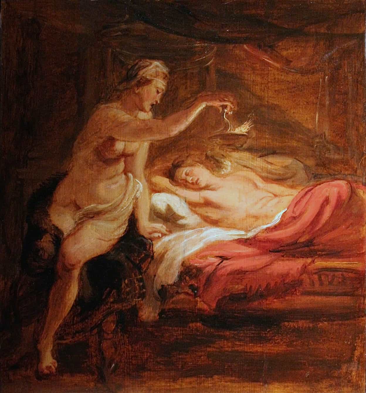 Cupid and Psyche (Apuleius, Metamorphoses V, 22) by Peter Paul Rubens