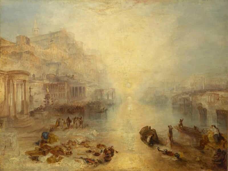 Ancient Italy - Ovid Banished from Rome by J. M. W. Turner