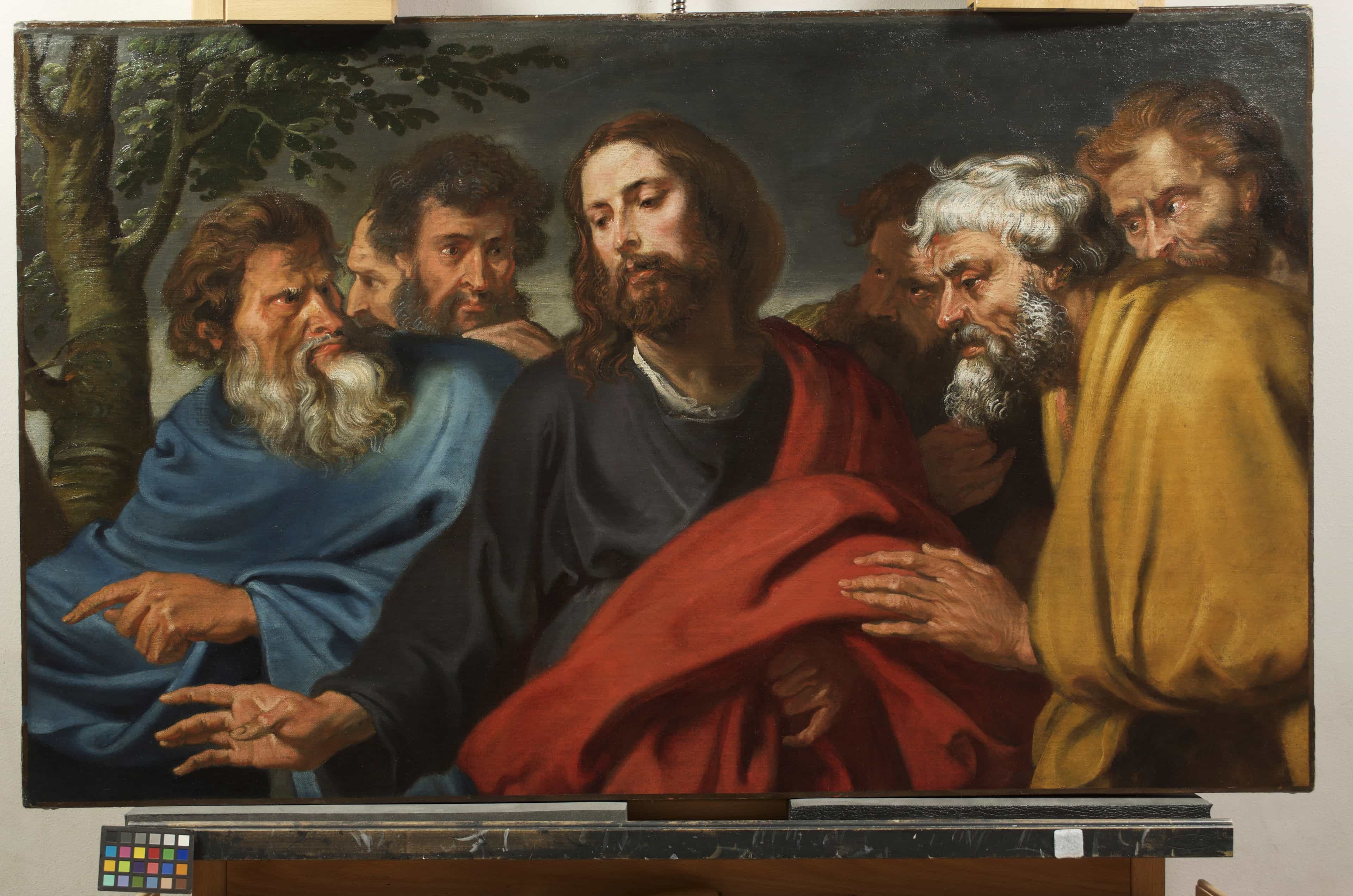 Christus and the Apostles by Anthony van Dyck
