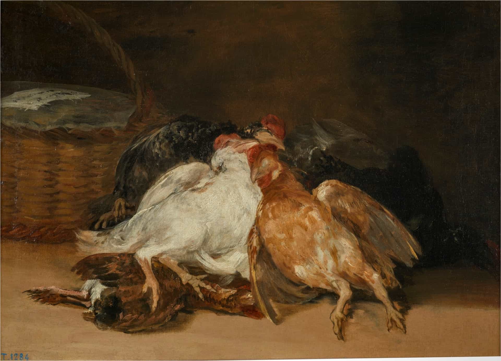 Dead Birds by Francisco Goya