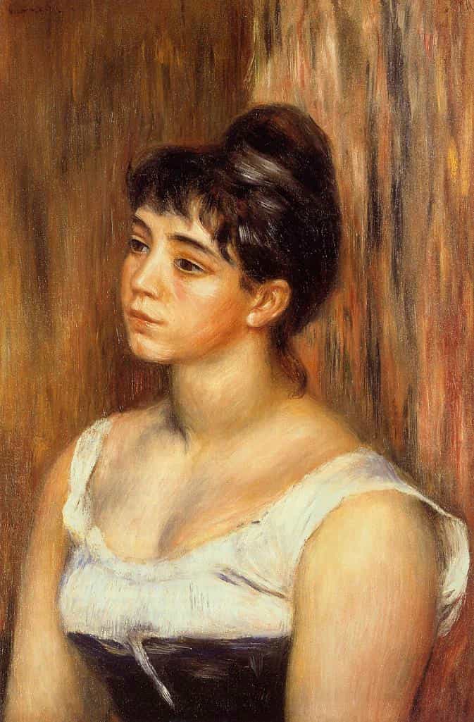 Porträt der Suzanne Valadon by Pierre-Auguste Renoir