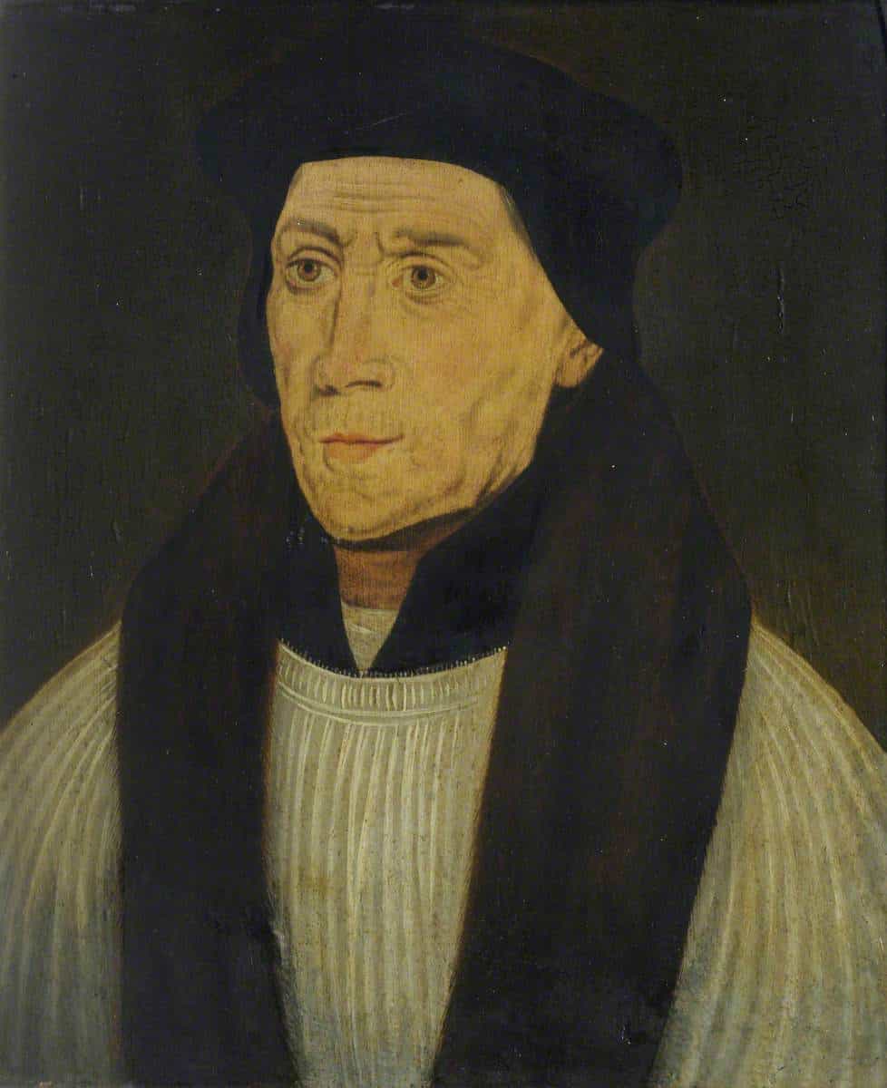 John Fisher (1459–1535), Bishop of Rochester, First Lady Margaret Professor of Divinity (1503), Roman Catholic Martyr by Hans Holbein the Younger