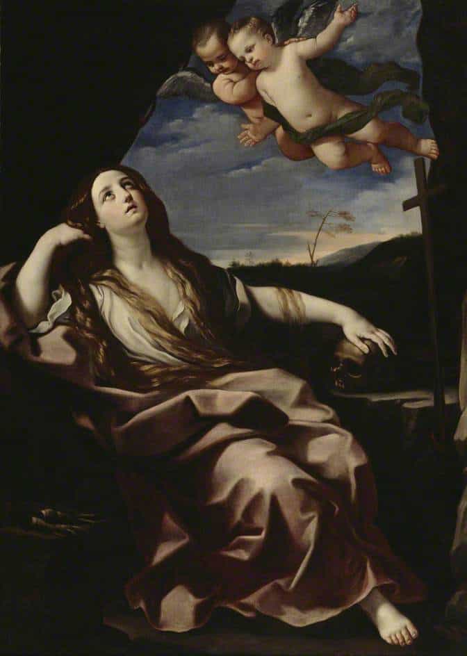 The Penitent Magdalen by Guido Reni