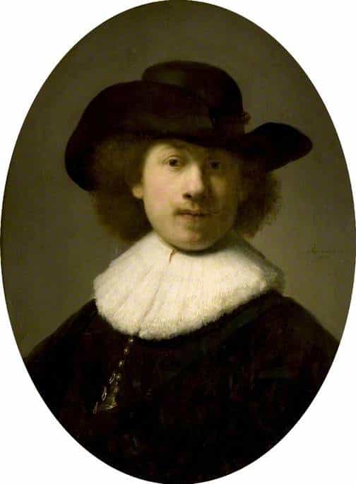 Self Portrait by Rembrandt