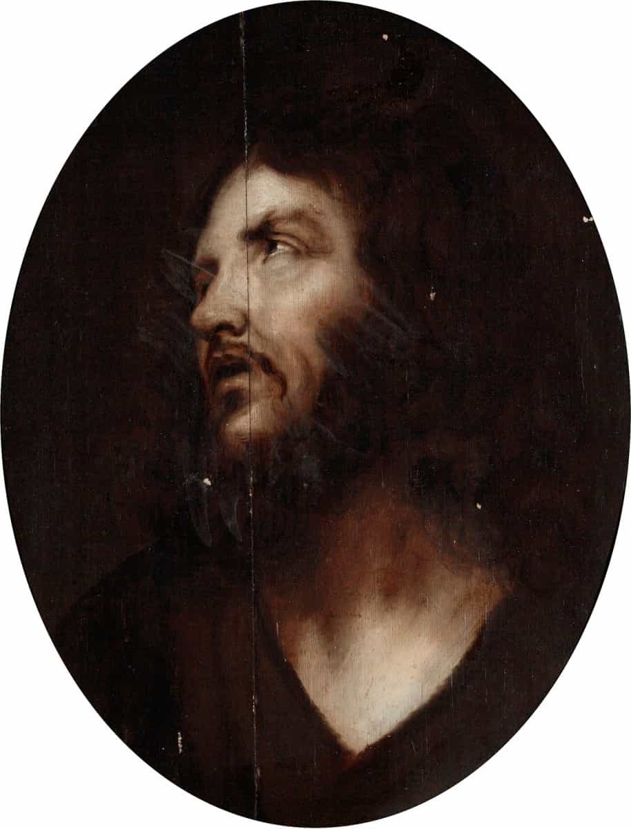 Head of a Saint by Anthony van Dyck