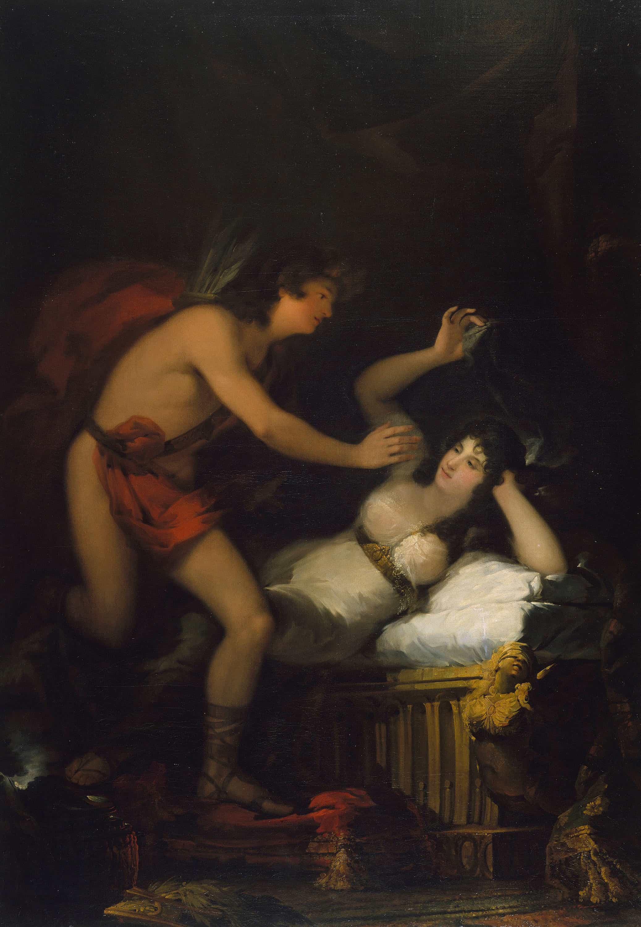 Allegory of Love, Cupid and Psyche by Francisco Goya