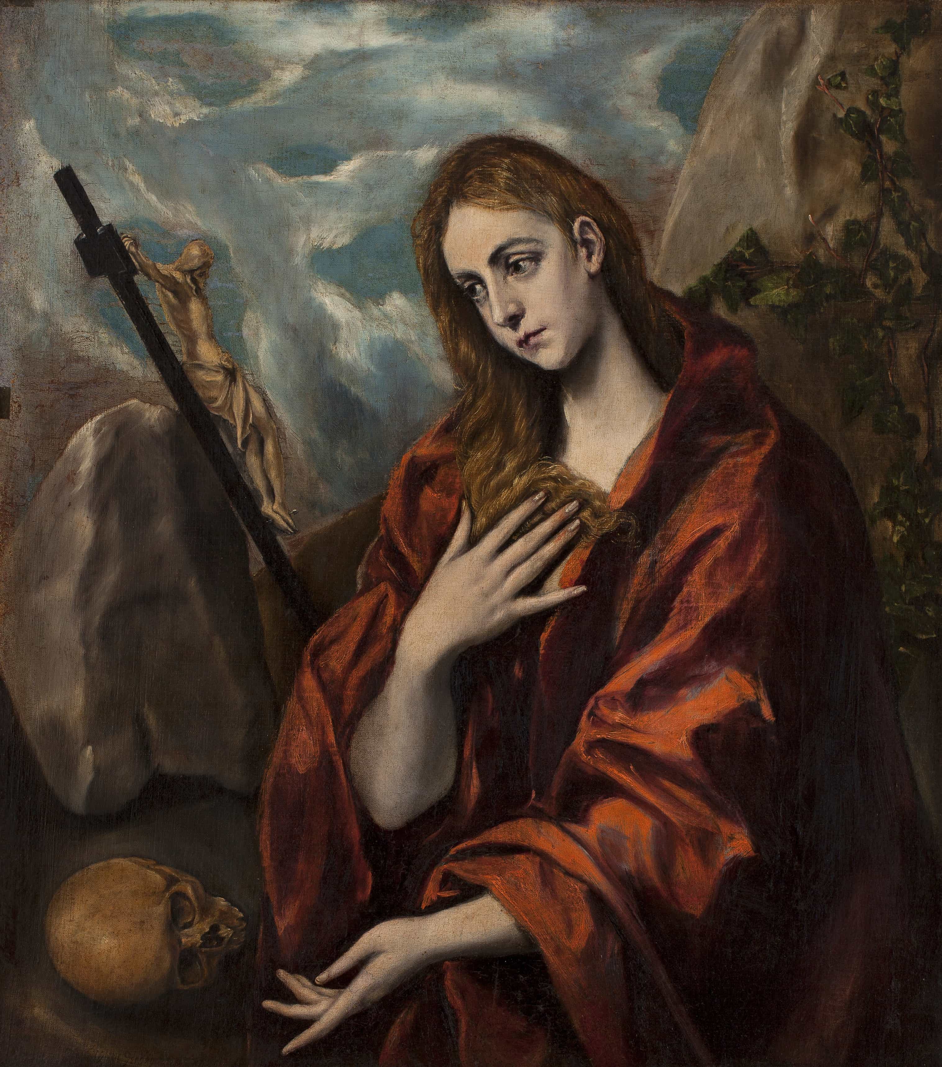 Penitent Mary Magdalen by El Greco