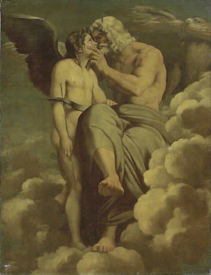 Jupiter and Cupid by Raphael