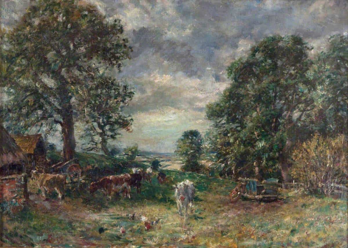 Farm at Chishill by Mark Fisher