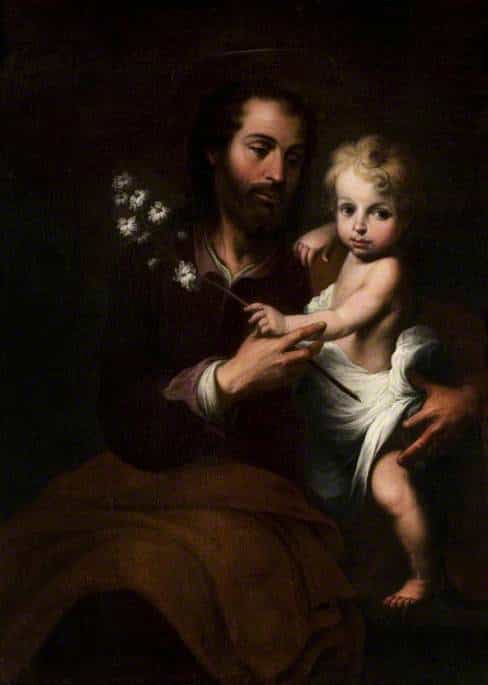 St Joseph with the Infant Jesus by Murillo