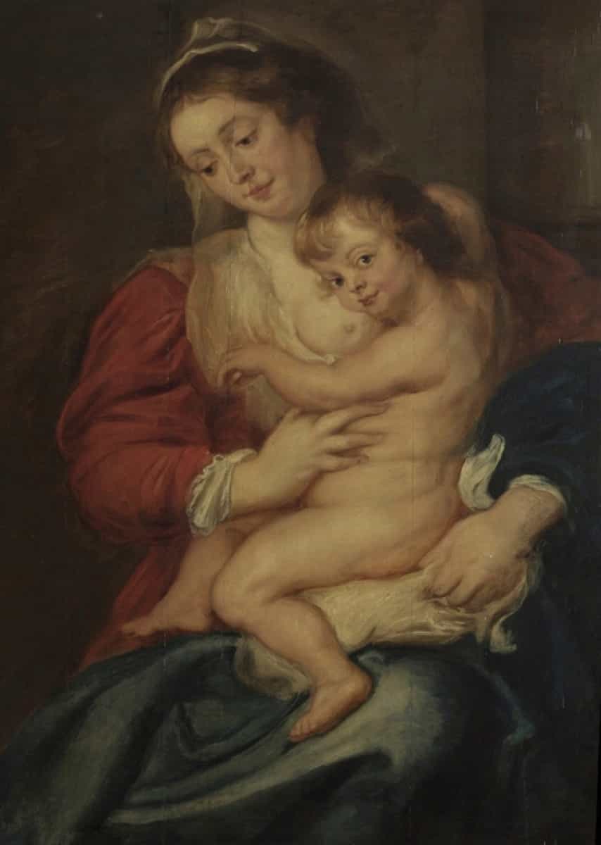 Virgin and Child by Peter Paul Rubens