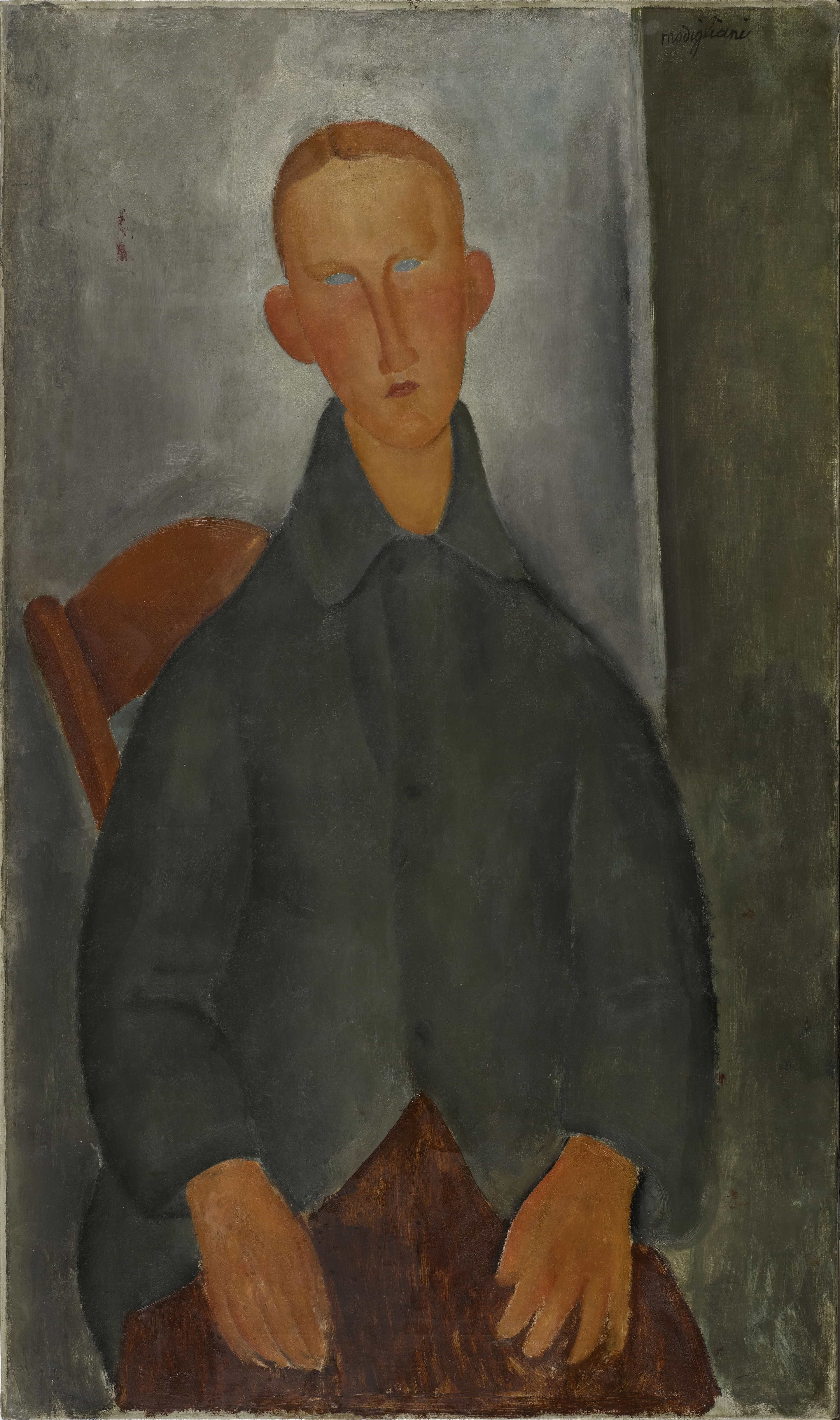 Petit garçon roux by Amedeo Modigliani