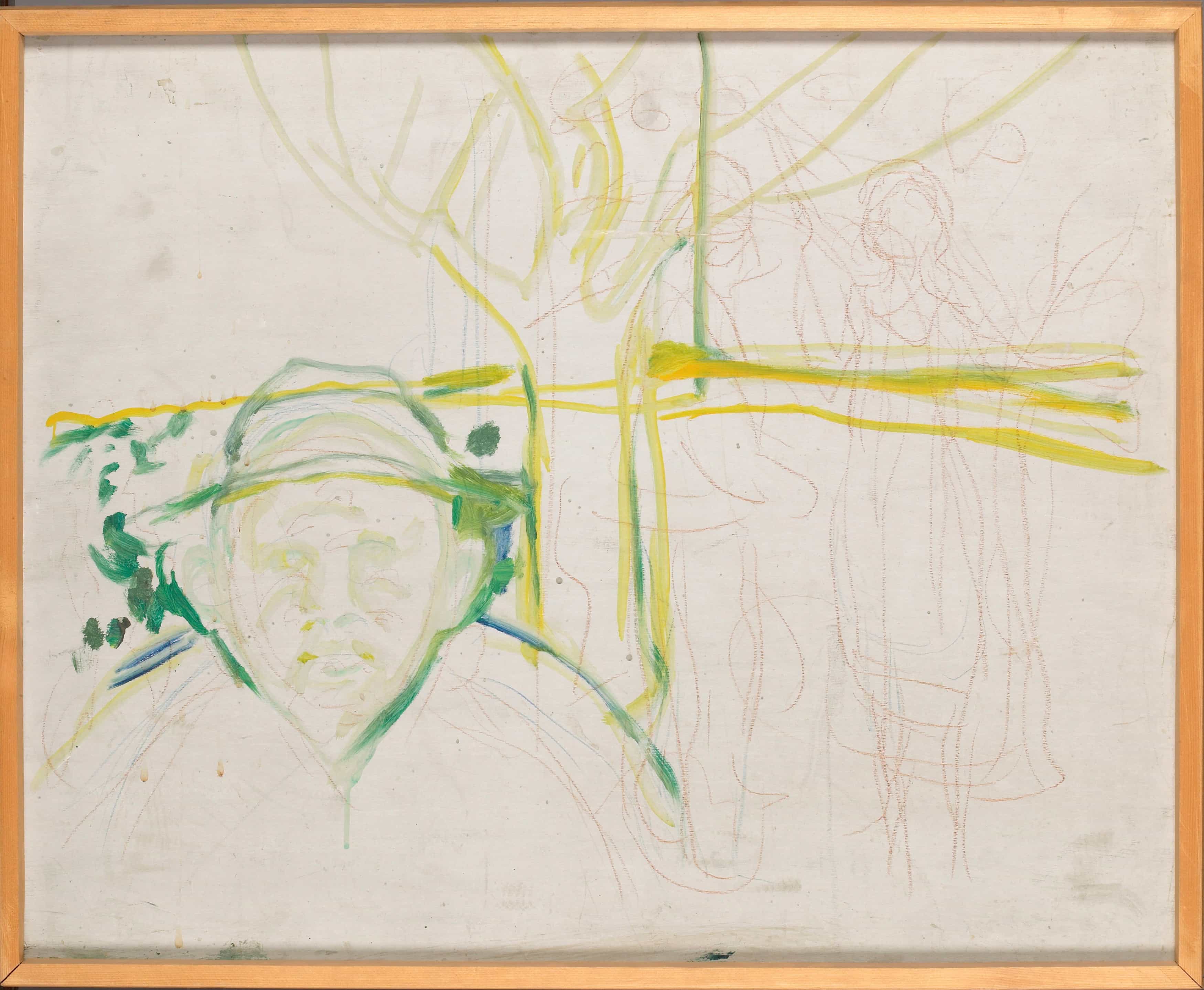 Jealousy Motif by Edvard Munch