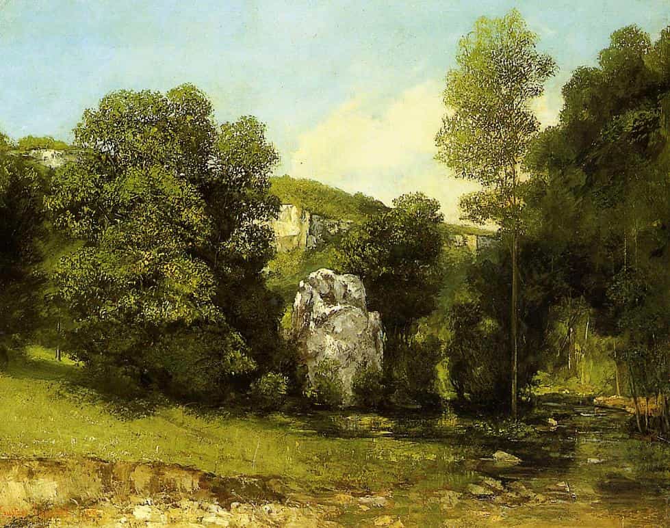 La Brême by Gustave Courbet