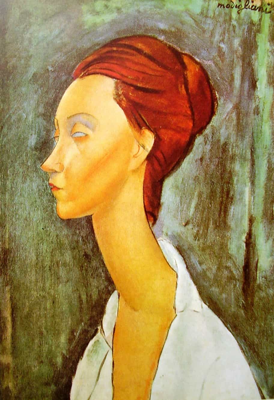 Portrait of Lunia Czechowska (1919) by Amedeo Modigliani