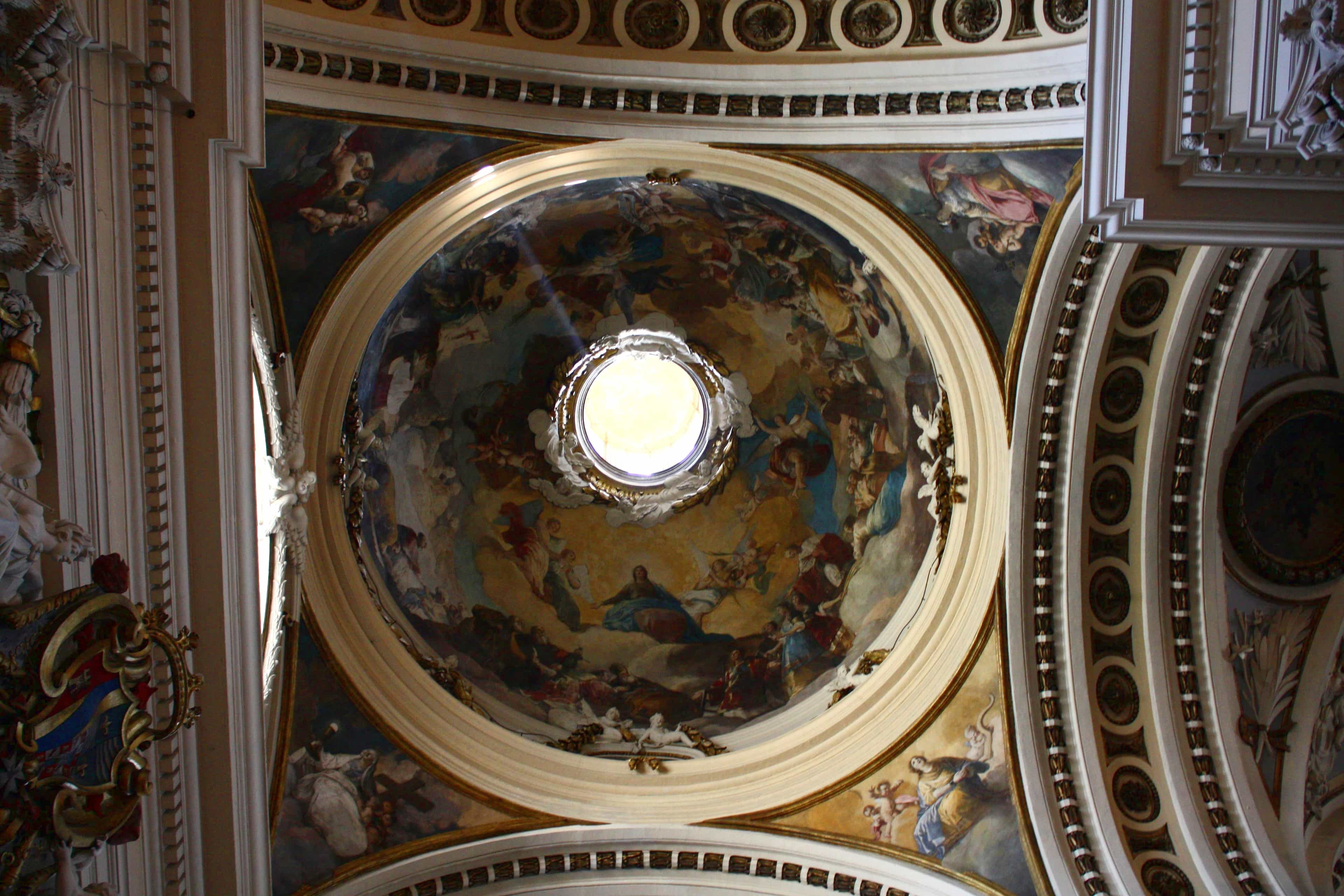 Frescos en la Basílica del Pilar, Zaragoza by Francisco Goya