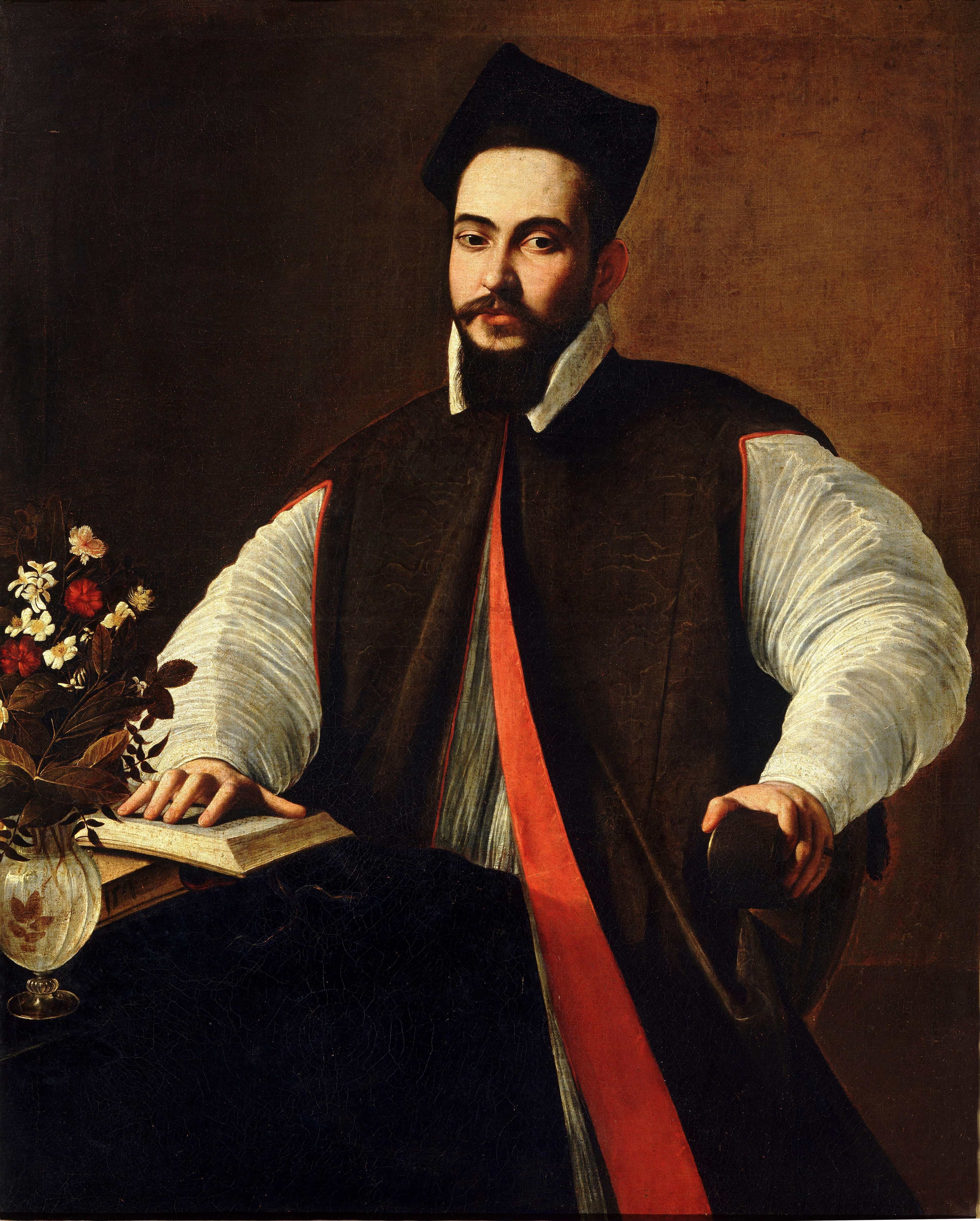 Portrait of Maffeo Barberini (Pope Urban VIII) by Caravaggio
