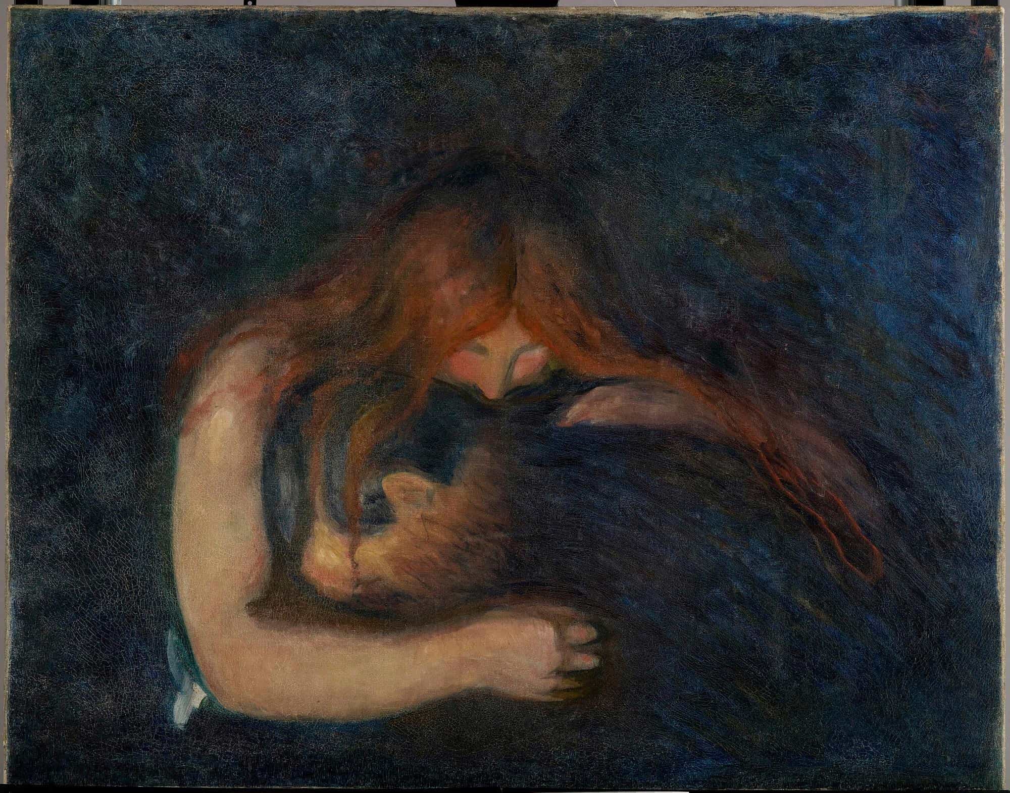 Vampire by Edvard Munch