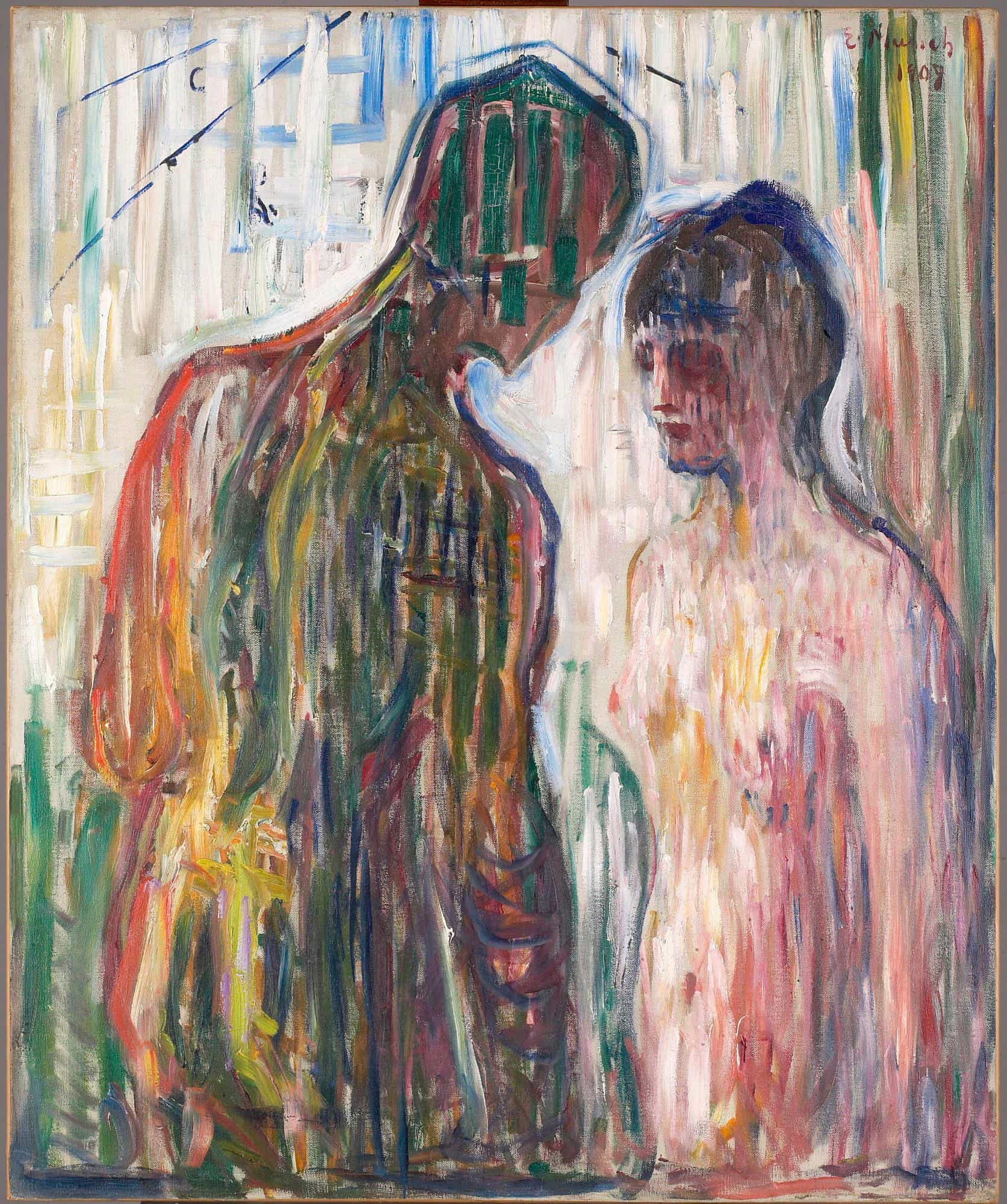 Cupid and Psyche by Edvard Munch