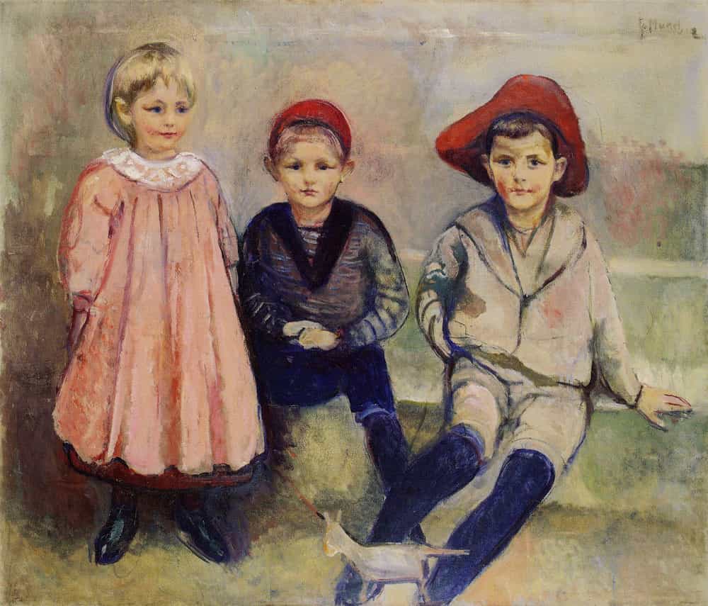Ludvig Meyer's Children by Edvard Munch
