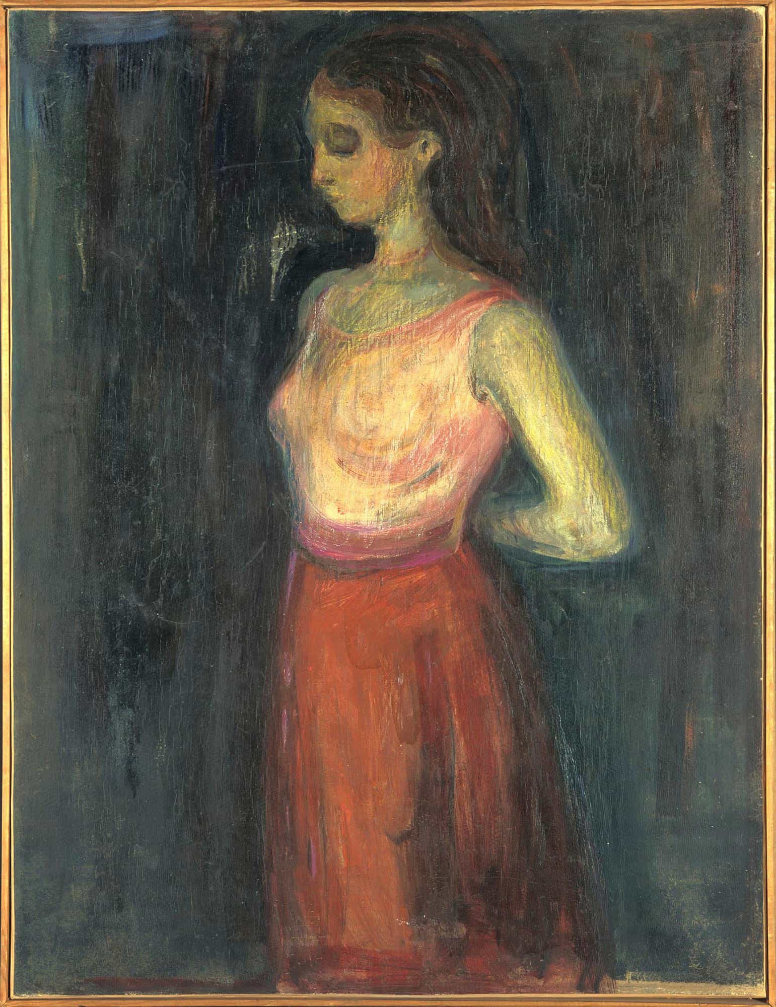 Study of a Model by Edvard Munch