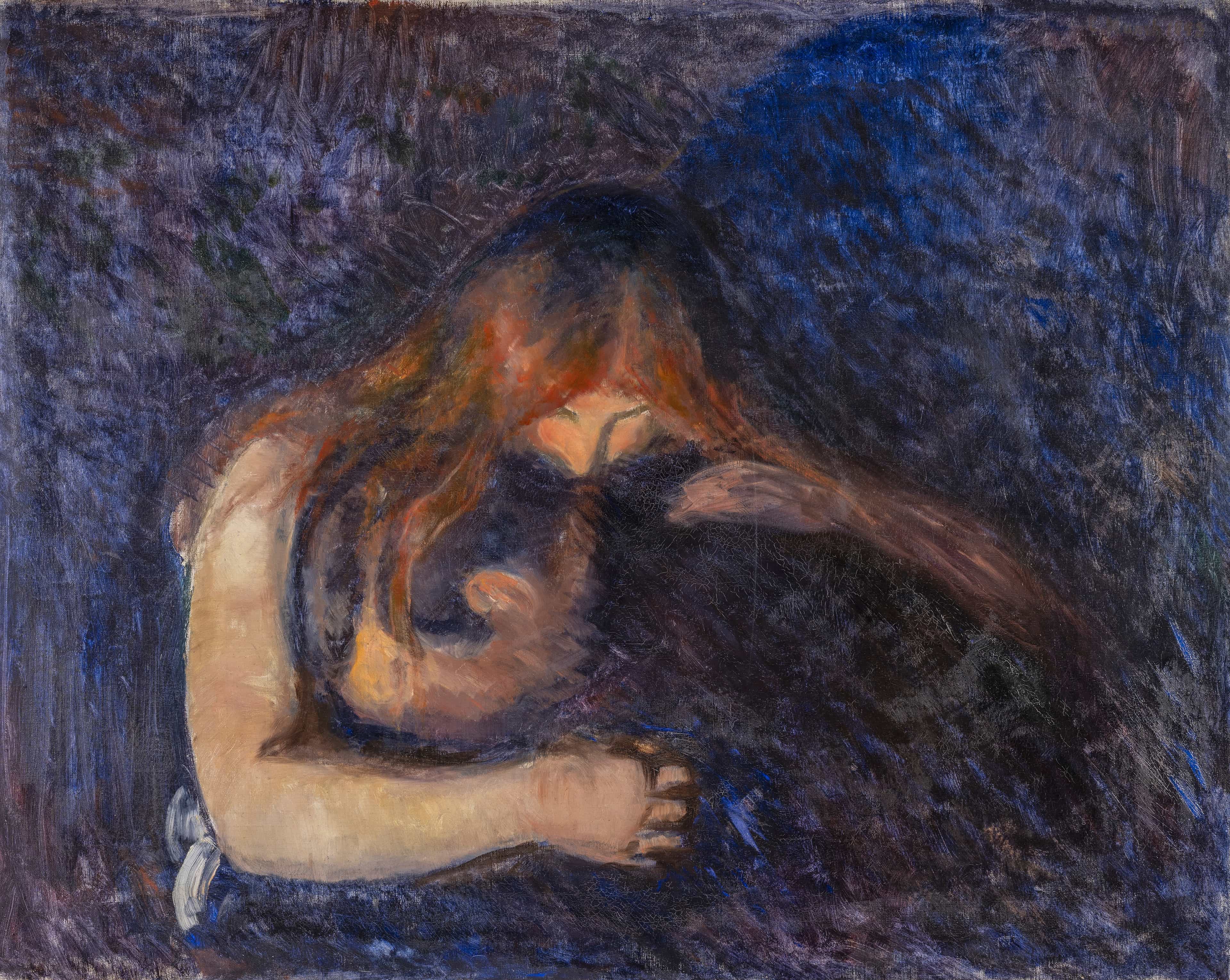 Vampire by Edvard Munch