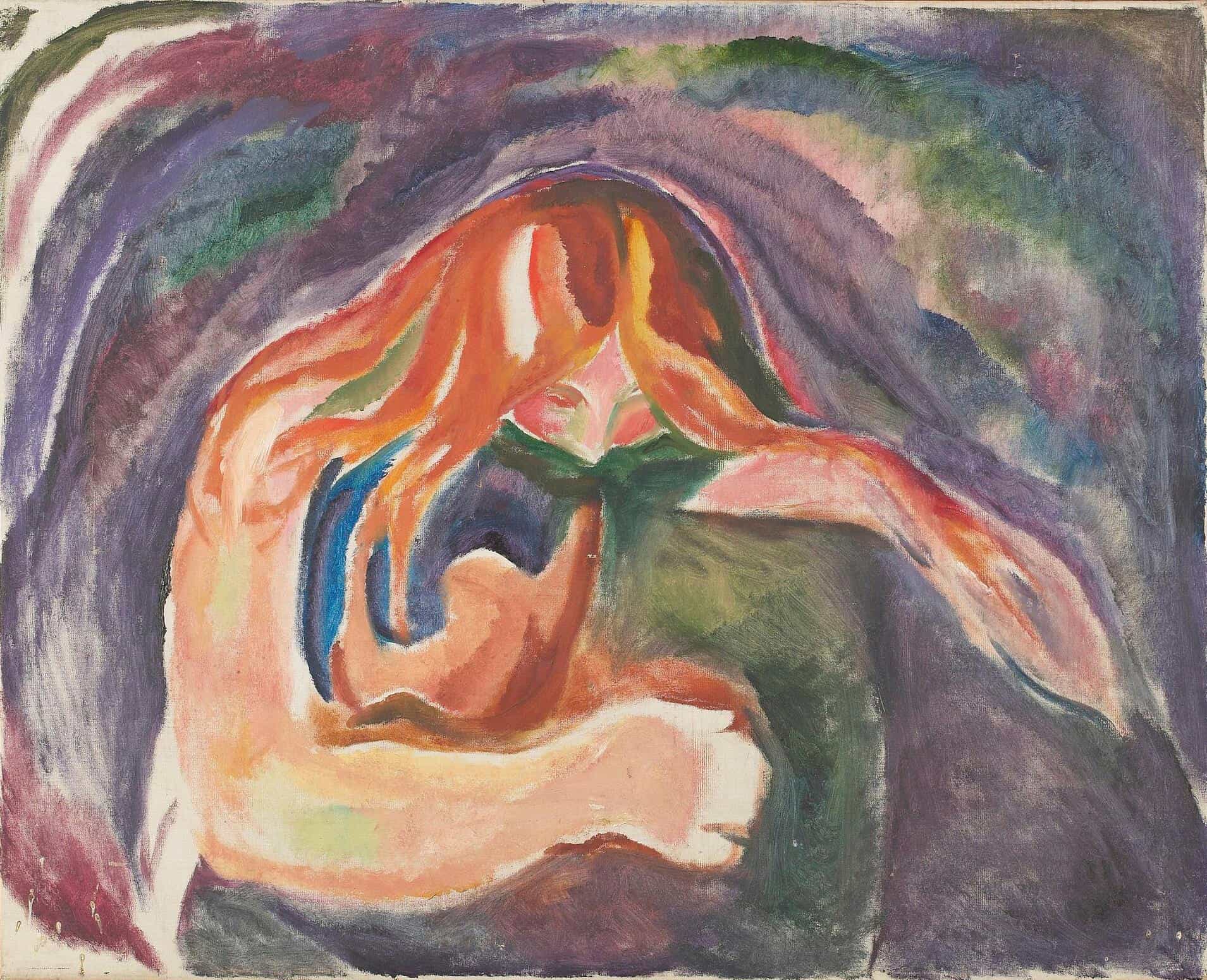 Vampire by Edvard Munch