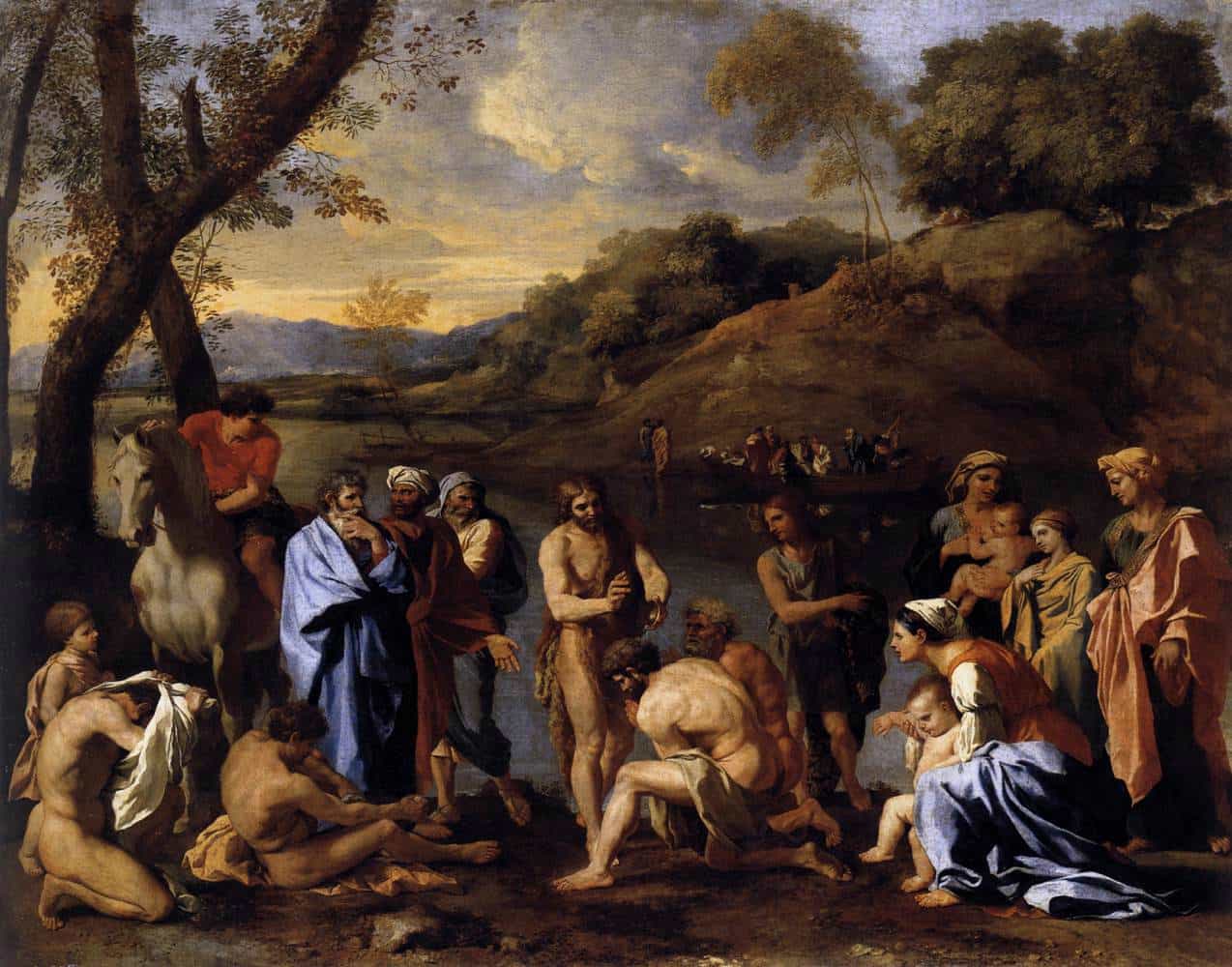 Saint John Baptising the People by Q41554