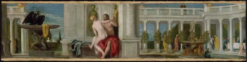 Jupiter and a Nude by Paolo Veronese