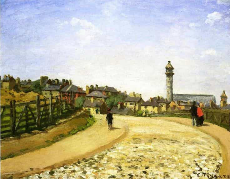 Le Crystal Palace, Upper Norwood by Camille Pissarro