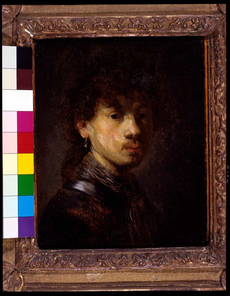 Self-Portrait by Rembrandt