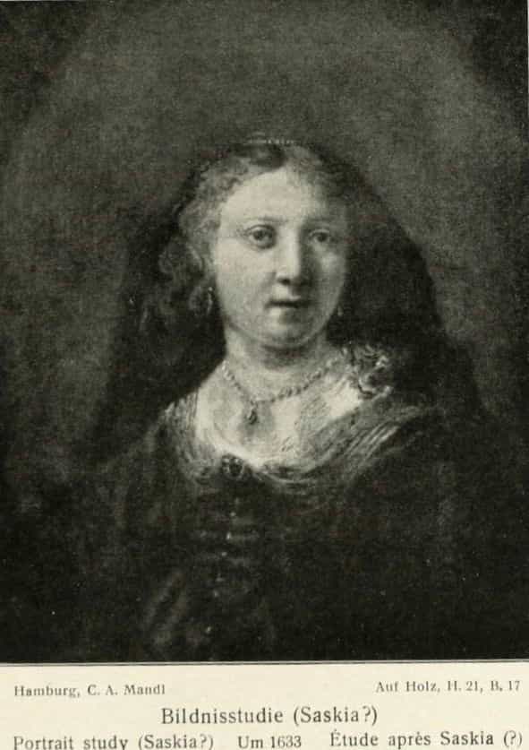 Saskia by Rembrandt