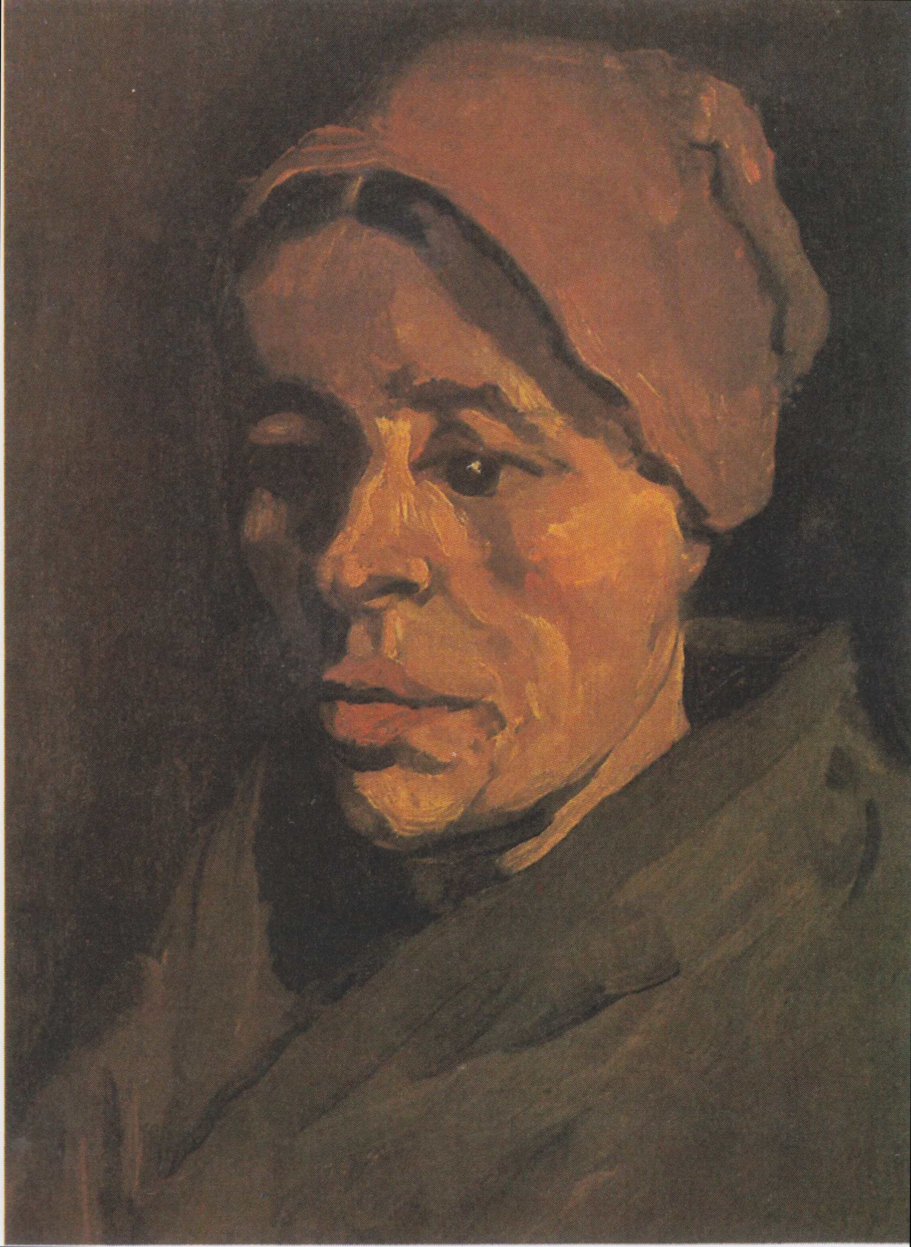 Head of a Woman by Vincent van Gogh