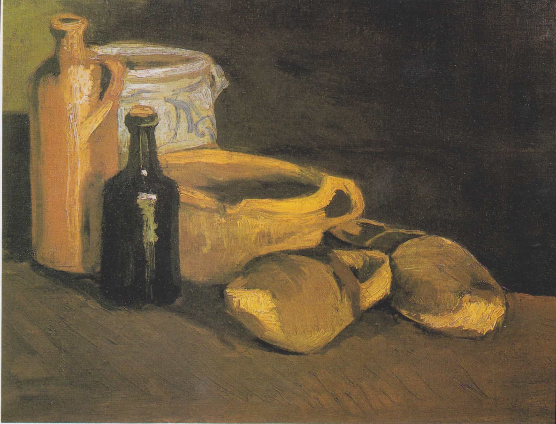 Still Life with Clogs and Pots by Vincent van Gogh