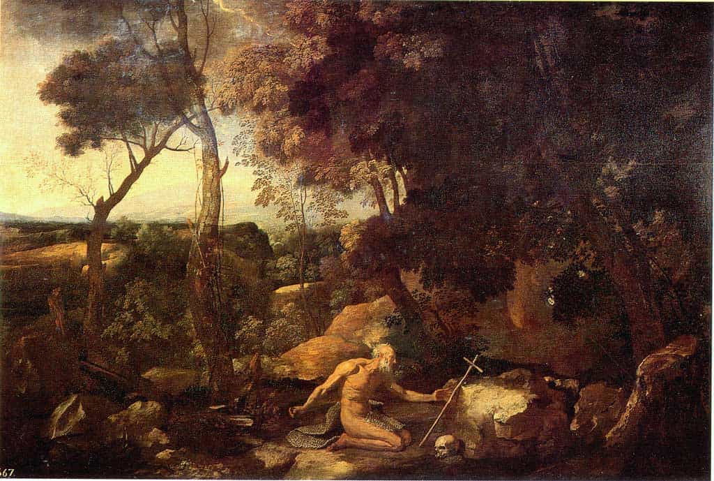 Landscape with Saint Paul the Hermit by Q41554