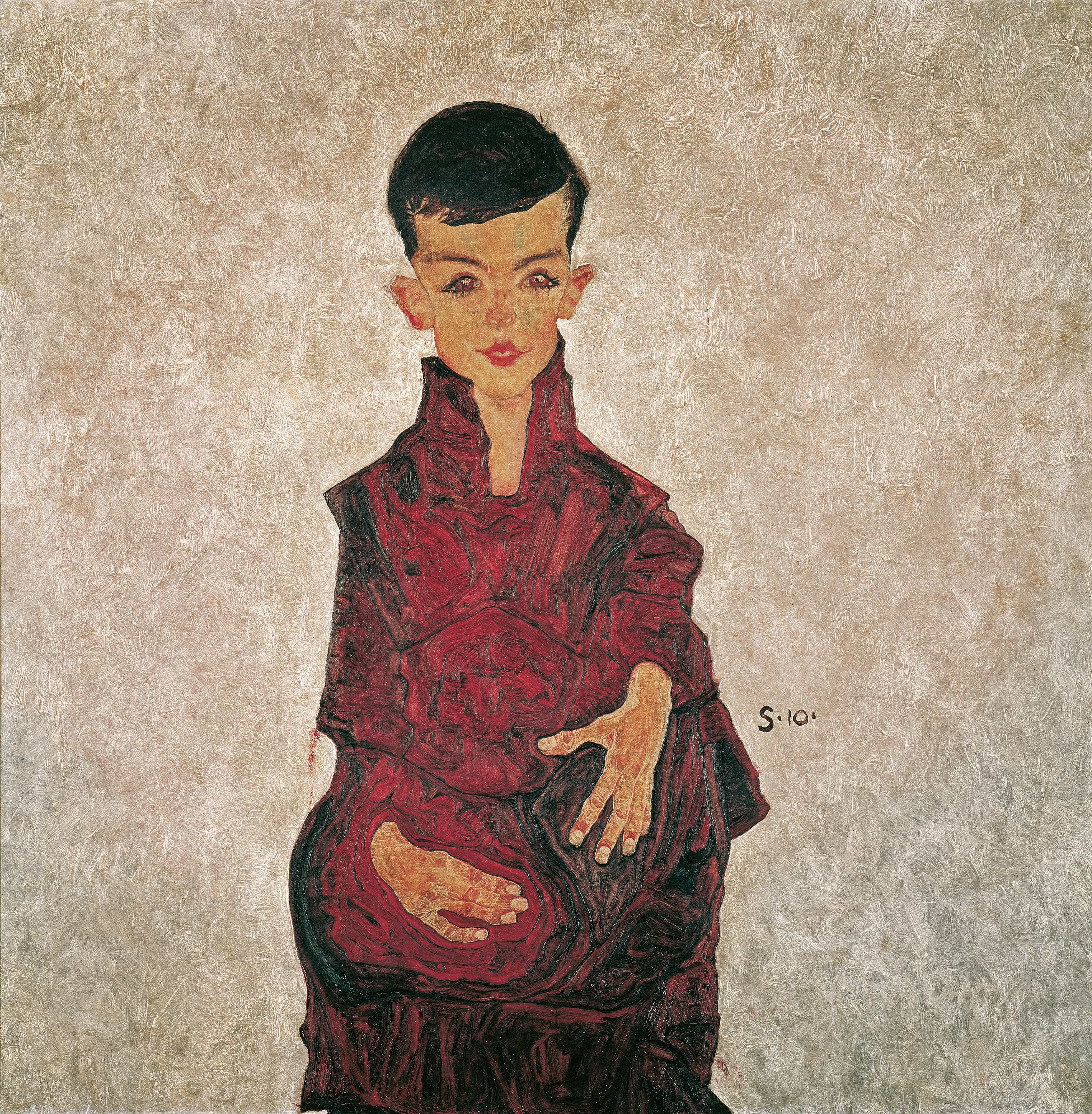 Portrait of Herbert Reiner by Egon Schiele