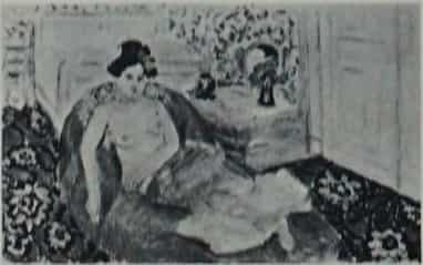 The Red Couch (Le Canapé rouge) by Henri Matisse