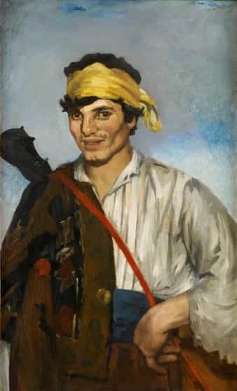 The Bohemian by Édouard Manet
