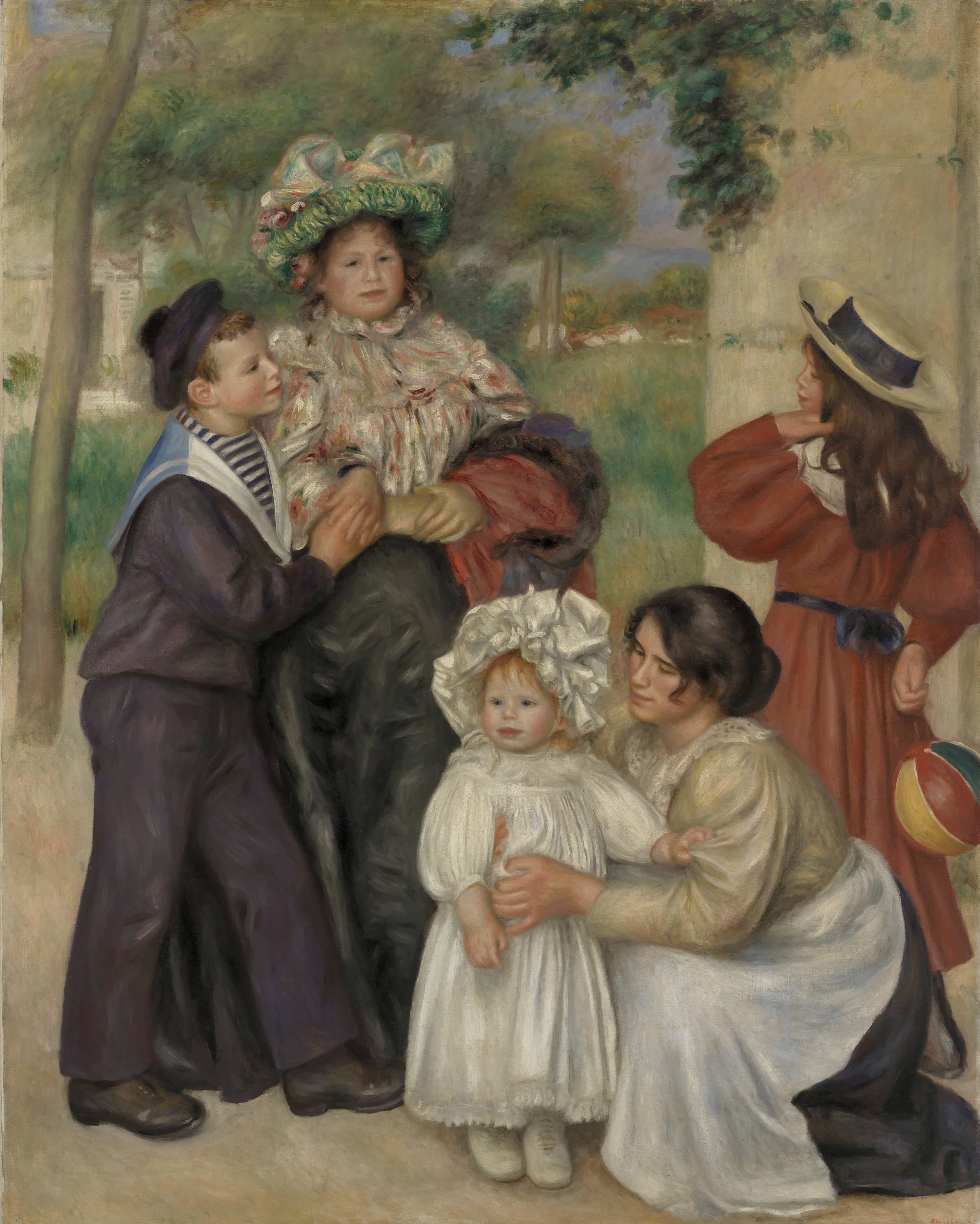 The Artist's Family (La Famille de l'artiste) by Pierre-Auguste Renoir