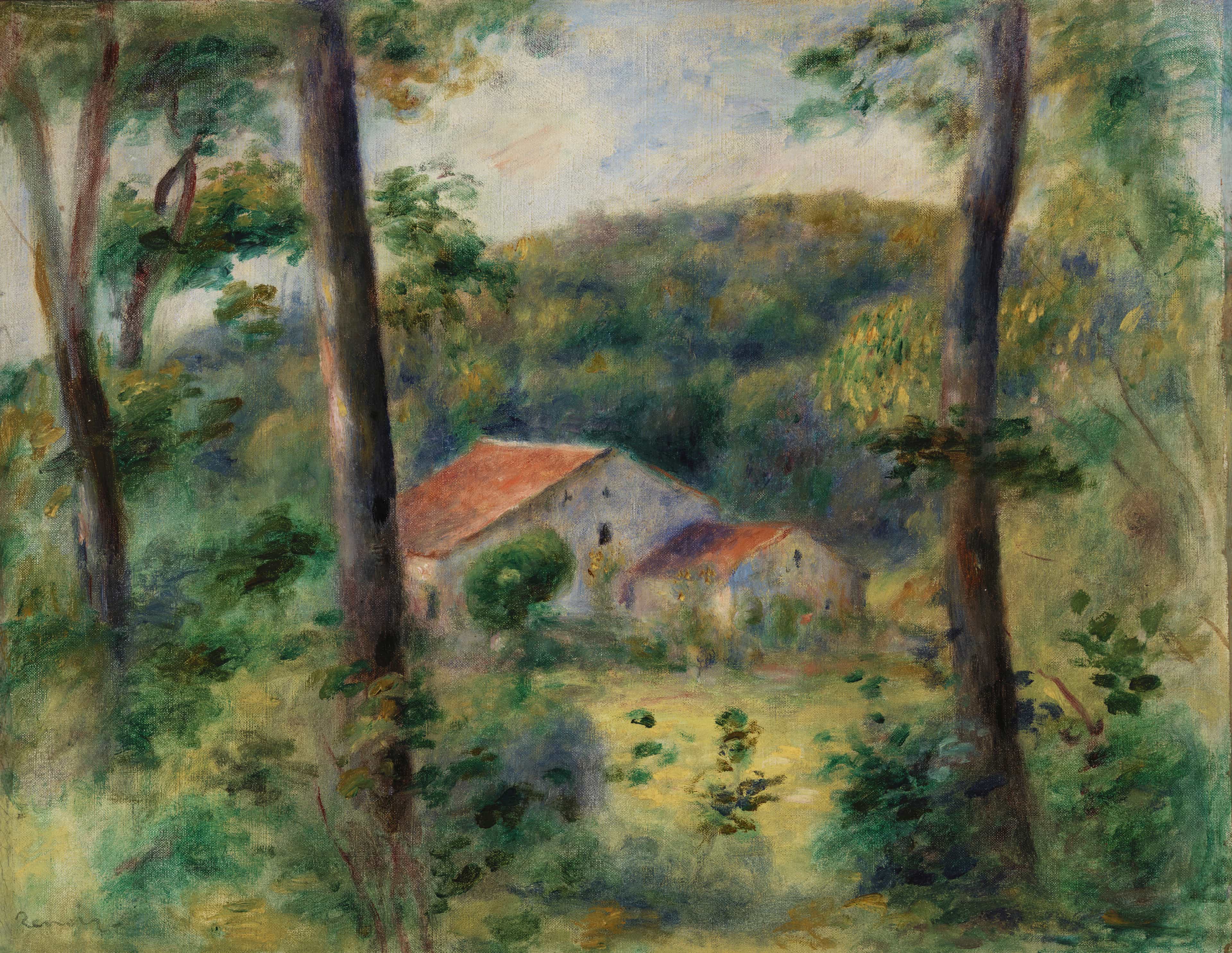 Environs de Briey by Pierre-Auguste Renoir