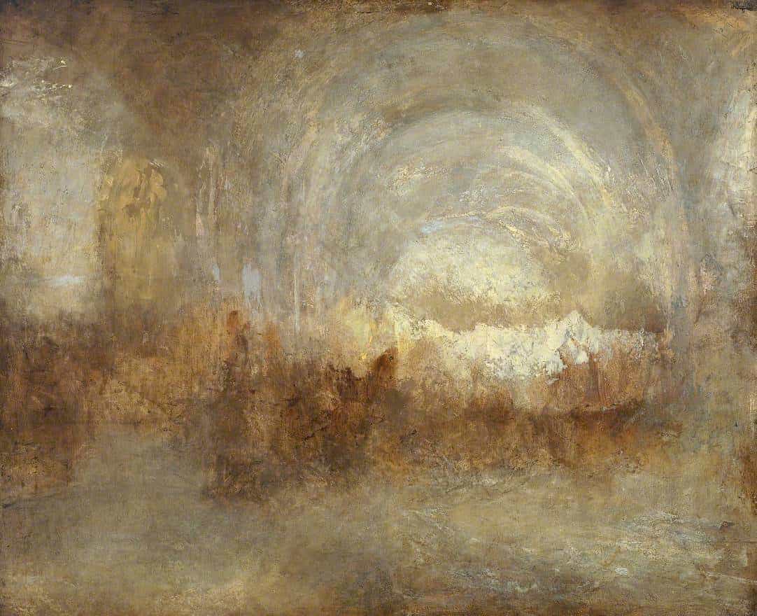 The Long Cellar at Petworth by J. M. W. Turner