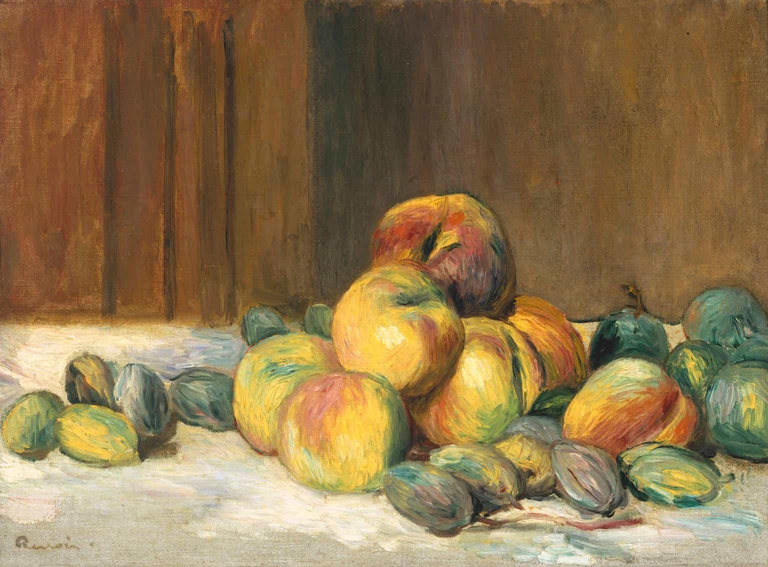 Peaches and Almonds by Pierre-Auguste Renoir