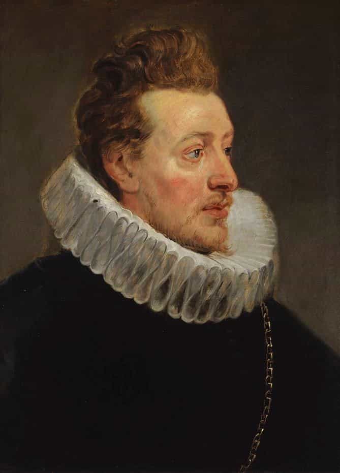 Portrait of a Young Man (detail) by Peter Paul Rubens