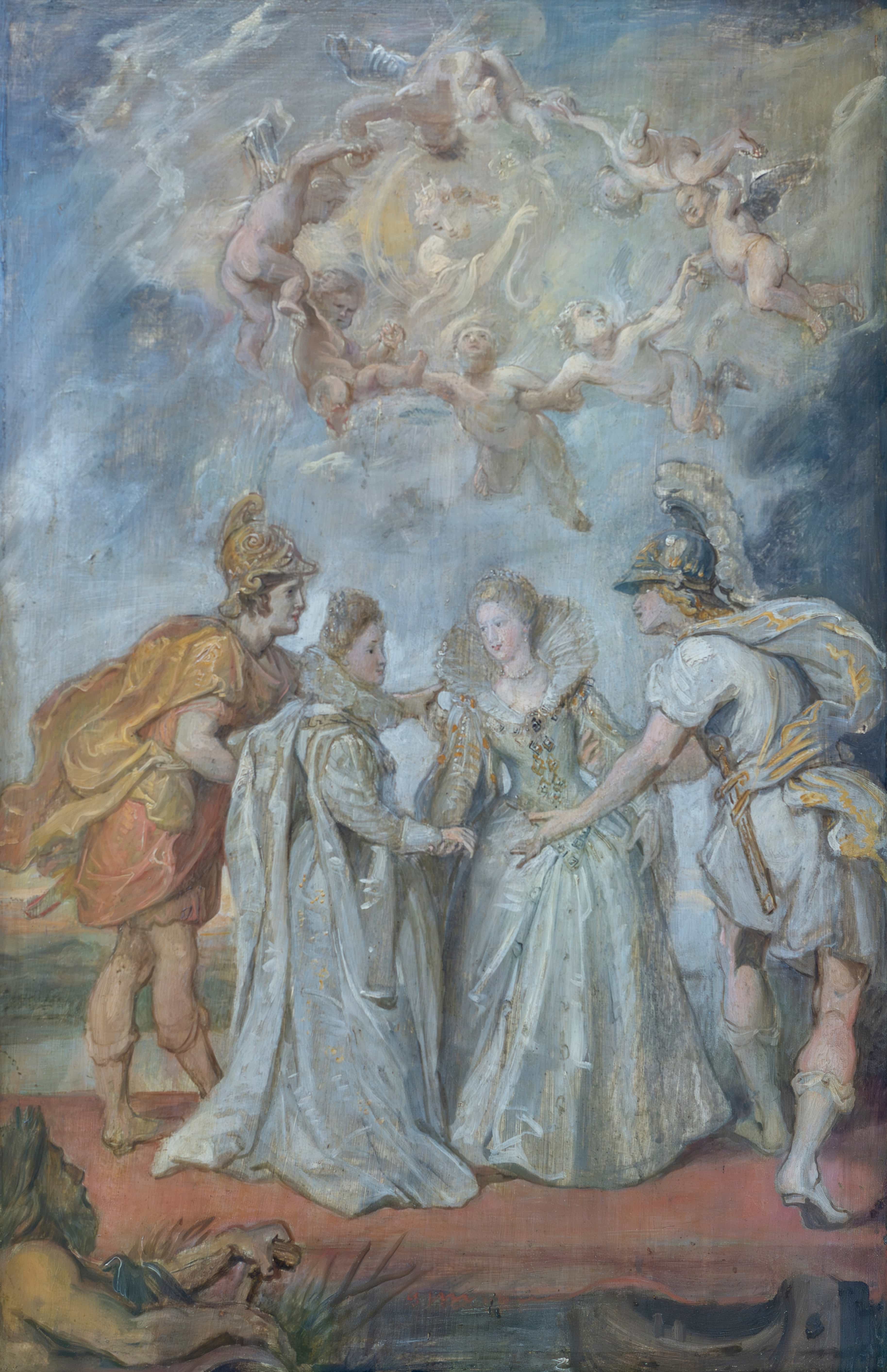 Family Exchange of the Princesses between Spain and France, 9 November 1615 by Peter Paul Rubens